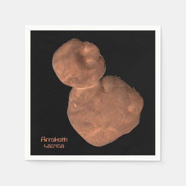 Arrokoth Kuiper Belt Object Napkin (Front)