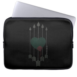 Arrow Arrows Shot Through Heart Laptop Sleeve