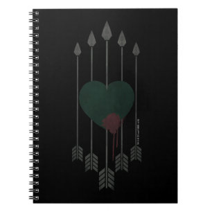 Arrow   Arrows Shot Through Heart Notebook