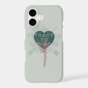 Arrow   "Attracted To Bad Boys" Pierced Heart