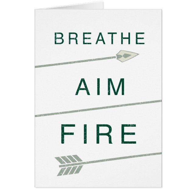 Arrow | Breathe Aim Fire (Front)