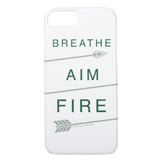 Arrow | Breathe Aim Fire Case-Mate iPhone Case (Back)