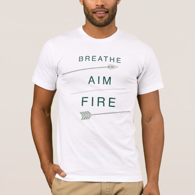 Arrow | Breathe Aim Fire T-Shirt (Front)