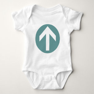 Arrow Disc Baby Bodysuit