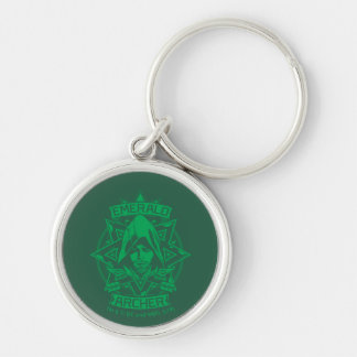 Arrow | Emerald Archer Graphic Key Ring