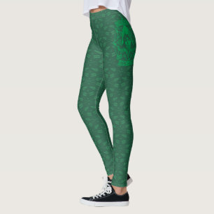 Arrow Emerald Archer Graphic Leggings
