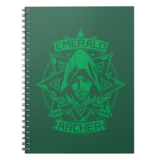Arrow | Emerald Archer Graphic Notebook