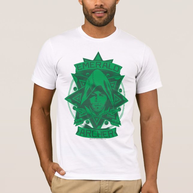 Arrow | Emerald Archer Graphic T-Shirt (Front)