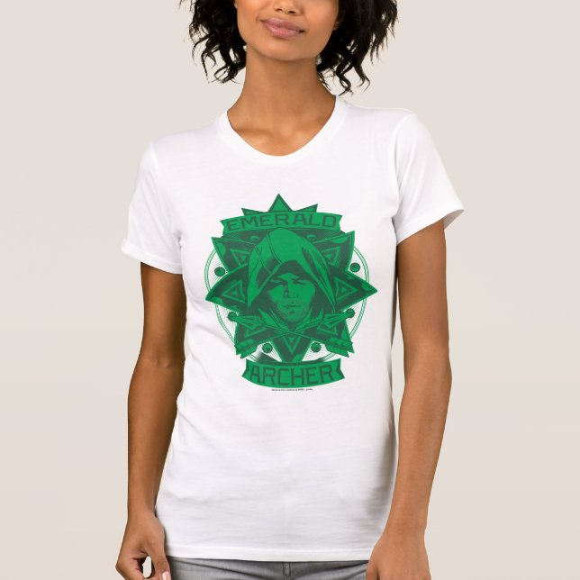 Arrow | Emerald Archer Graphic T-Shirt (Front)