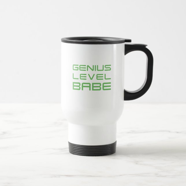 Arrow | Genius Level Babe Travel Mug (Right)