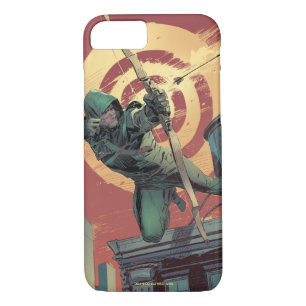 Arrow Green Arrow Fires From Rooftop Case-Mate iPhone Case