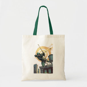 Arrow Green Arrow Fires From Rooftop Tote Bag