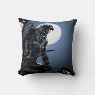 Arrow Green Arrow In Moonlight Cushion