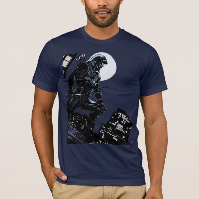Arrow | Green Arrow In Moonlight T-Shirt (Front)