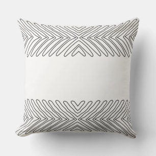 Arrow Heads Tribal Throw Pillow