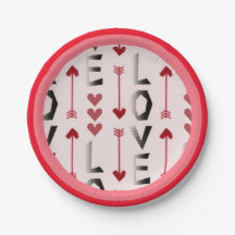 Arrow, Heart & Love Romantic Design