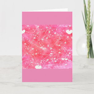 Arrow Heart Red Love Greeting Cards