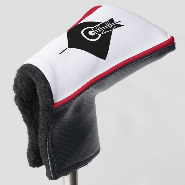 Arrow hit target Golf Head Covers (3/4 Front)