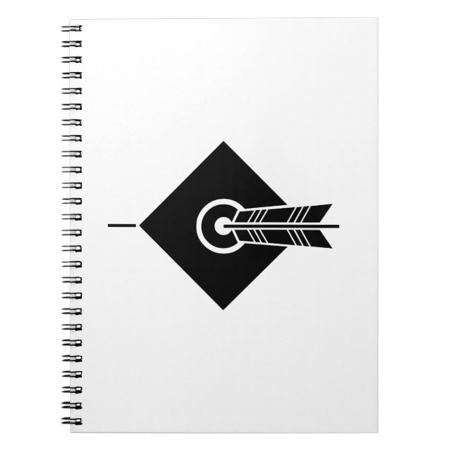 Arrow hit target Notebooks & Journals (Front)