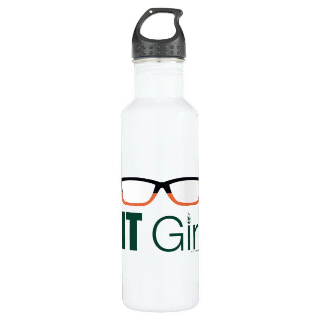 Arrow | IT Girl Glasses Graphic 710 Ml Water Bottle (Front)