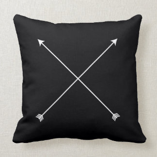 Arrow Minimal Black Modern Cushion