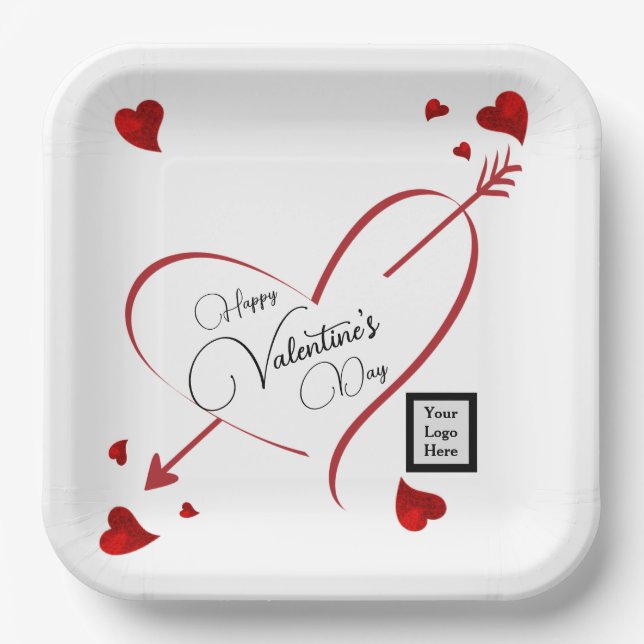 Arrow     paper plate (Front)