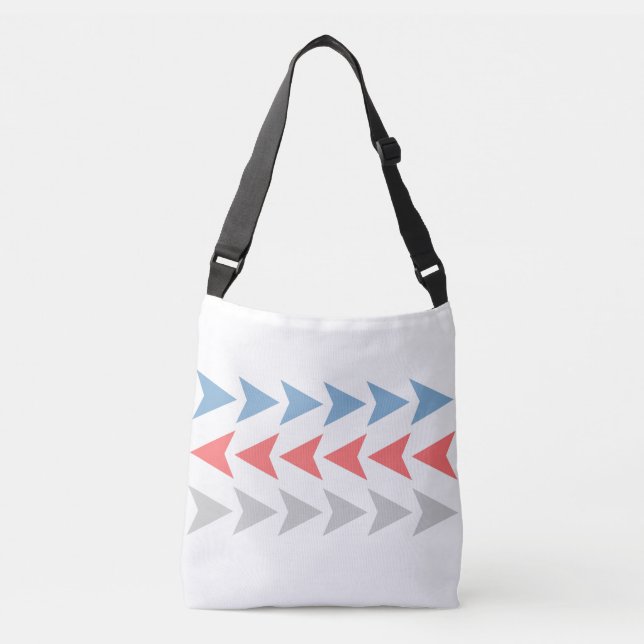 Arrow Pattern Crossbody Bag (Front)