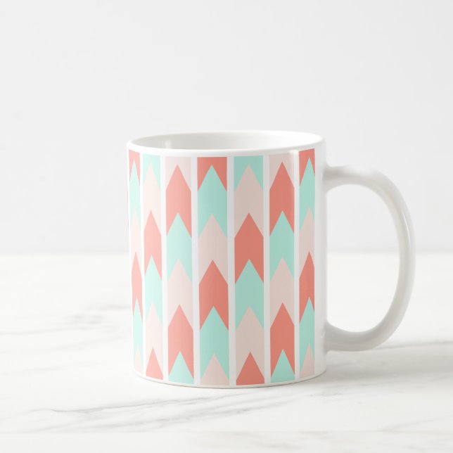 Arrow Pattern Pastel Mug (Right)
