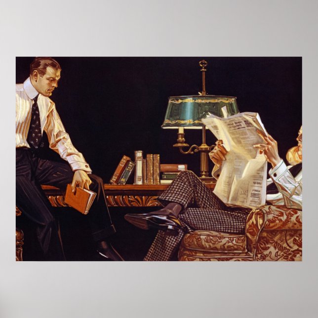 Arrow shirt Collars, American Advertisement, 1914 Poster (Front)