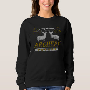Arrow & Sports Bow Archery in Parcours 1 Sweatshirt