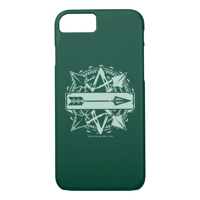 Arrow | Starling City Arrow Badge Case-Mate iPhone Case (Back)