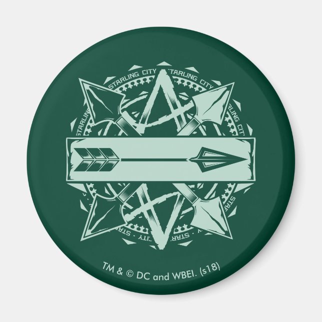 Arrow | Starling City Arrow Badge Magnet (Front)