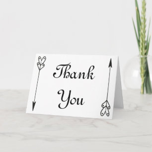 Arrow Thank You Card