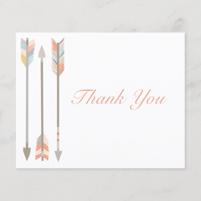 Arrow Thank You Card (Front)