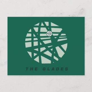 Arrow | The Glades City Map Postcard
