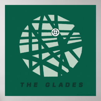 Arrow | The Glades City Map Poster