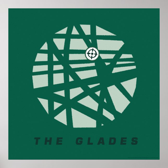 Arrow | The Glades City Map Poster (Front)