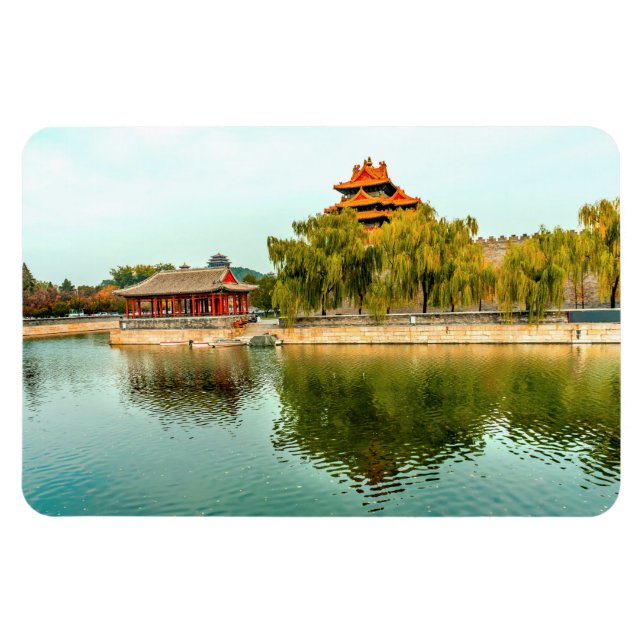 Arrow Tower | Forbidden City moat Magnet (Horizontal)