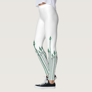 Arrow Vertical Arrows Graphic Leggings