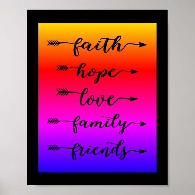 Arrow words    poster (Front)