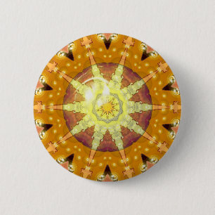 Arrowhead 6 Cm Round Badge