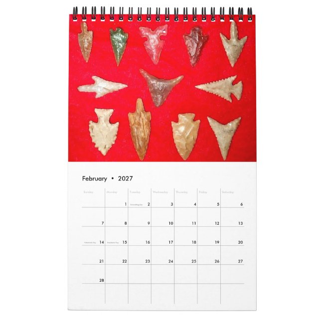 ARROWHEAD COLLECTION CALENDAR (Feb 2027)