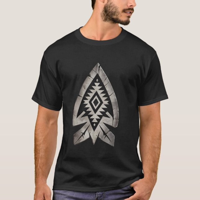 Arrowhead Hunter Arrow Head Arrowhead Hunting T-Shirt (Front)