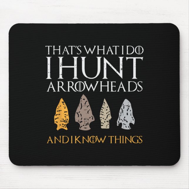 Arrowhead Hunting Hunting Lover Gift  Mouse Pad (Front)