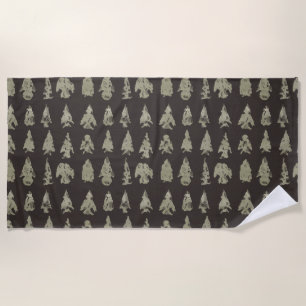 Arrowheads Beach Towel