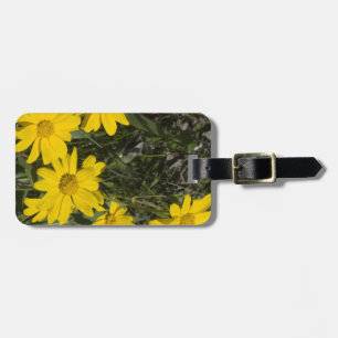 Arrowleaf Balsamroot  Easy ID Personal Luggage Tag