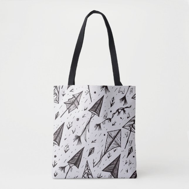Arrows and Kites Tote Bag (Front)
