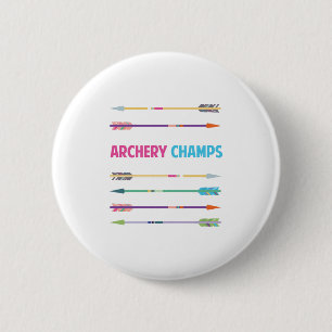 Arrows_Archery_Champs 6 Cm Round Badge
