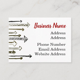 Arrows Business Card