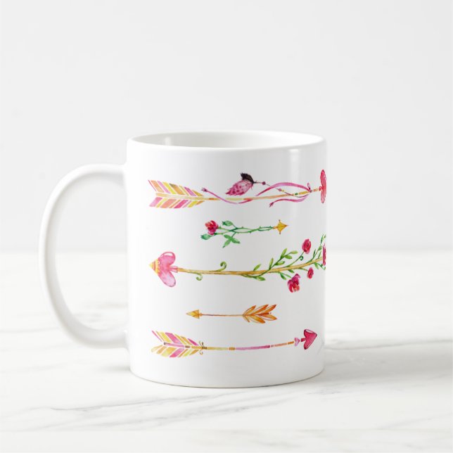 Arrows Coffee Mug (Left)